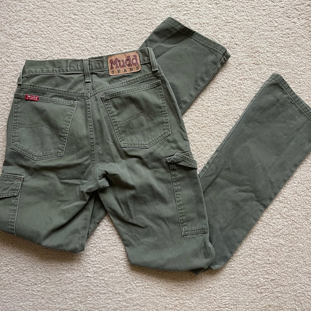 mudd lowrise cargo pants